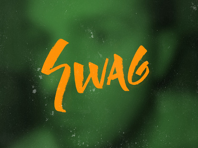 Swag hand lettered swag typography