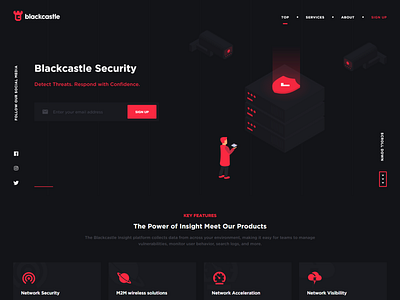 Blackcastle.io Security UI