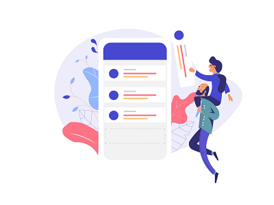 Arrange your file arrange daughter design dribbble father file illustration office design onboarding ui designs ui elements uidesign