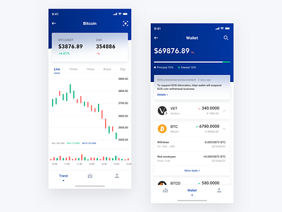 Blockchain Wallet App