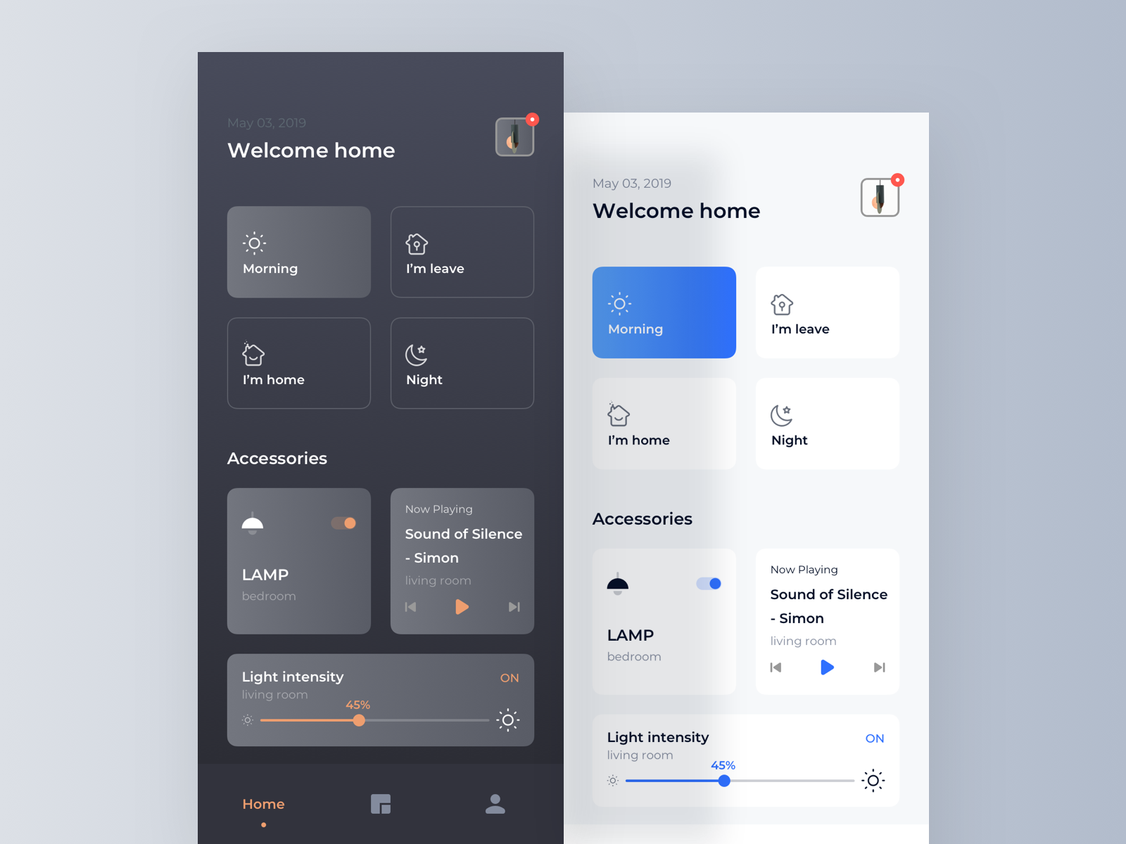 Smart Home Product Interface Design by Yunior for UDS on Dribbble