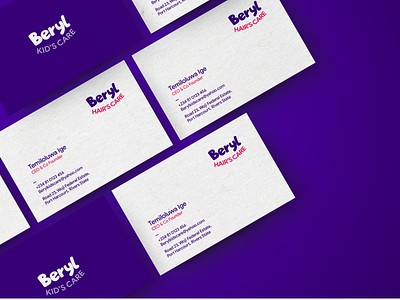 Beryl Kid's care Branding brand brand identity hair kids