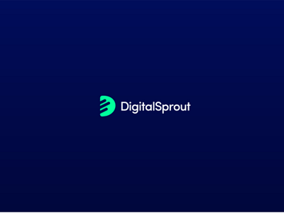 DigitalSproutNG Identity Design. agency brand identity logo