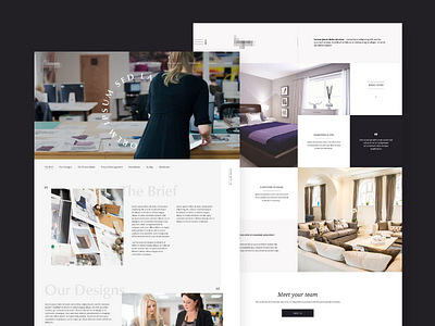 Interior design agency scamps design interior scamps ui ux web website