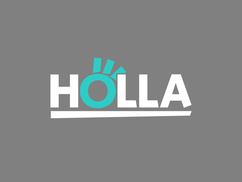Holla brand holla logo