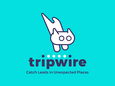 Tripwire Kitty Logo brand branding cat illustrator logo mascot vector