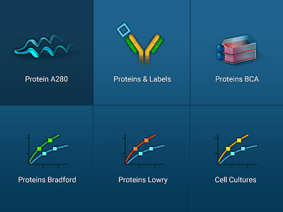 Biotech Icons biotech health icons illustration interface medical ui