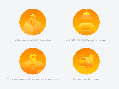 Default page app default default page design drawing icon illustration ui yellow