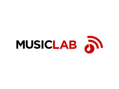 Music Lab Logo brand entertainment identity design logo music