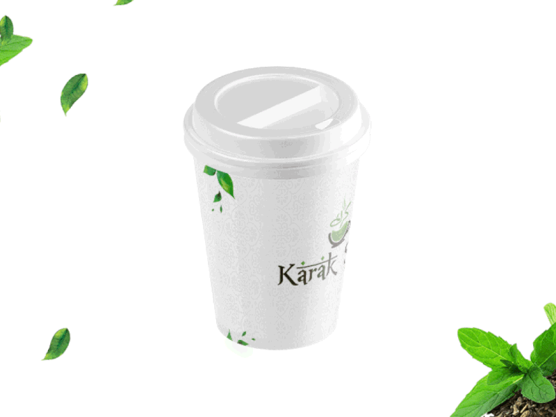 Finest tea tradition. beverage brand logo branding coffee cup design doodle e commerce gif hot illustration karak tea karthik karak leafs logo minimal tea trendy typography ui