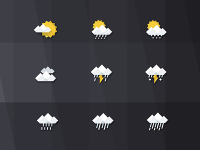 gray weather icon cloudy geometry gray icon lightning rain see shower theme visual weather