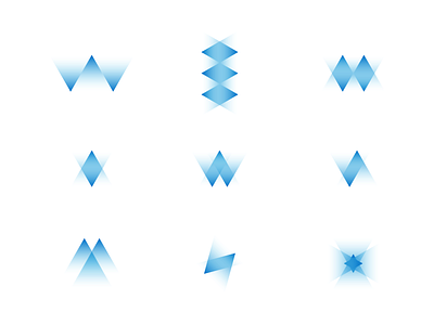 Blue light logo by SEE on Dribbble