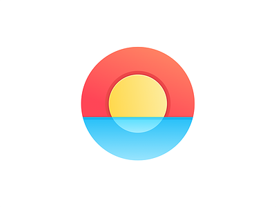 Sunrise brand graphics icon logo see sunrise visual