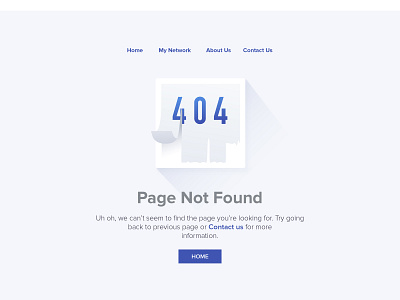 404 Error Page