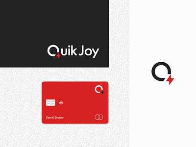 Quik Joy branding identity logistics logo logo design logotype mark minimal modern