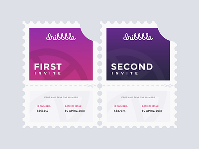 Two dribbble invite