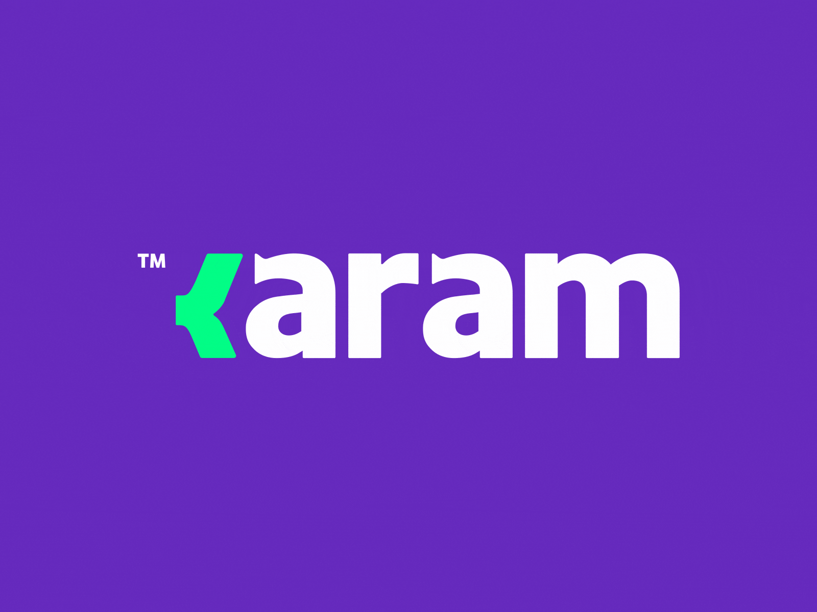 Karam - logo animation 2d aftereffects animation behance bounce branding creative design motion stroke