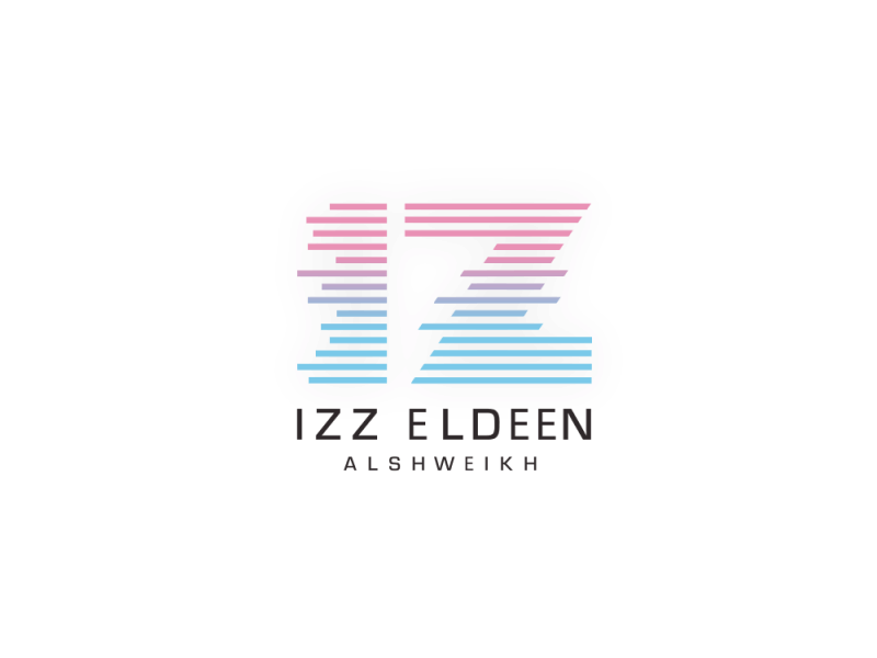 Izz - logo animation aftereffects animation creative design glow line liquid logo motion sound wave