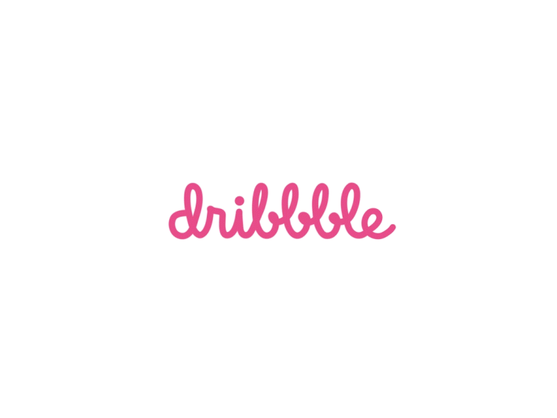 Dribbble - logo animation