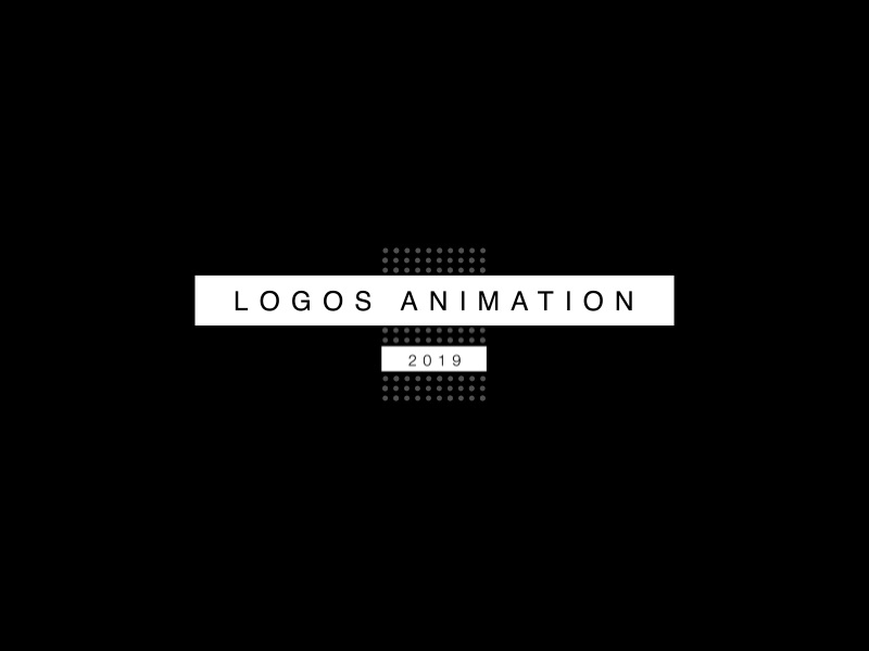 Logos Animation 2019 2d aftereffects animation behance bounce color creative design glow liquid logo motion stroke typo typography ui