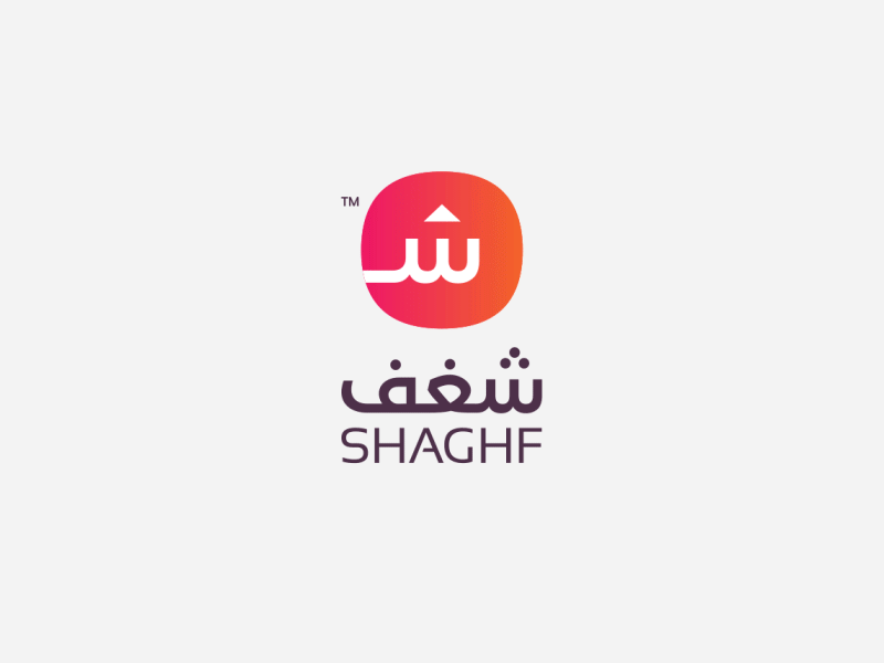Shaghaf - logo animation 2d aftereffects animation behance bounce color creative design glow logo motion stroke ui