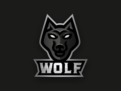 Wolf Mascot Logo logo mascot wolf