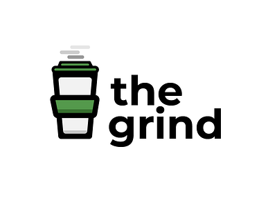 The Grind - Thirty Logos Day #2 coffee cup shop smoke the grind
