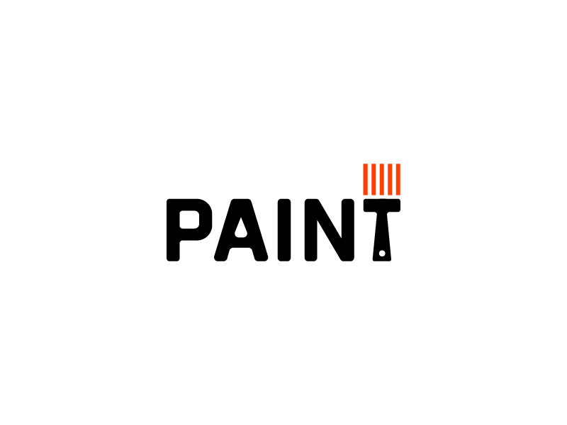 Paint - Thirty Logos Day #9 by Ryan Lytle on Dribbble