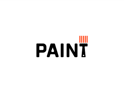Paint - Thirty Logos Day #9 brush drip drop logo paint paintbrush thirtylogos