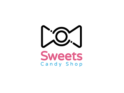 Sweets Candy Shop - Day #11 candy logo shop sweets thirty logos