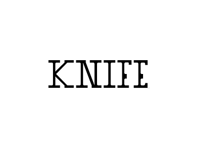 Knife - Thirty Logos Day #16