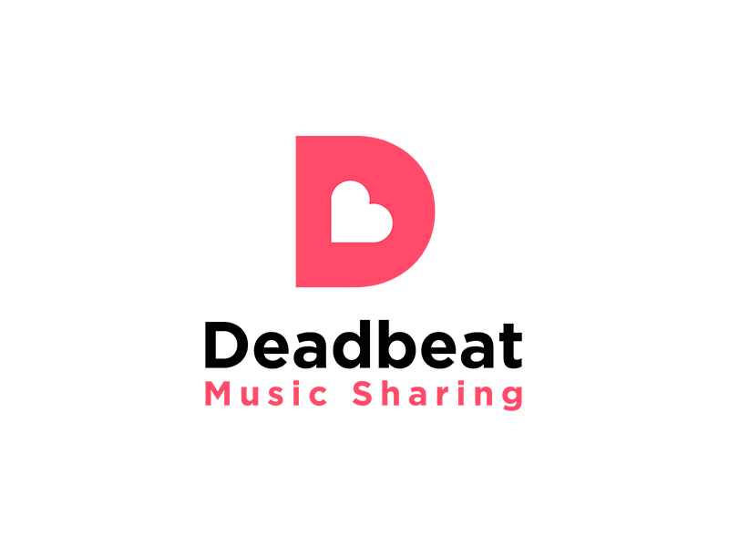 Deadbeat - Thirty Logos Day #23 branding community deadbeat logo music music sharing thirtylogos thirtylogoschallenge