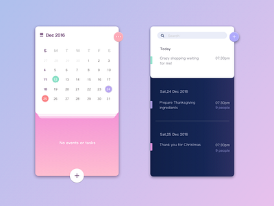 To do list app calendar design list page to do ui ux work