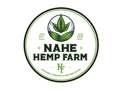 Hemp Farm Logo brand brand identity branding cannabis cannabis logo cbd cbd logo design farm graphic design hemp hemp logo icon logo logo design logo mark logotype newyork typography weed