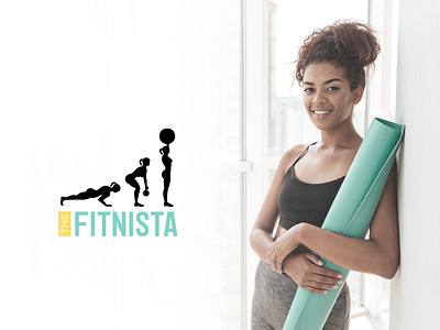 Logo for female fitness
