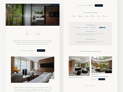 Hotel Narvil 🌳 clean components design experience interface landing lp typography ui ui elements ux visual web webdesign website