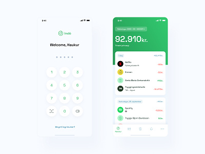 🤑 indó — Mobile UI bank drawing finance fintech illustration mobile interactions pay payment wallet