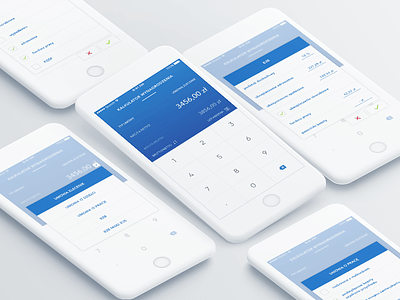 salary calc 💸 app calculator mobile poland poznan product design salray sketch ui