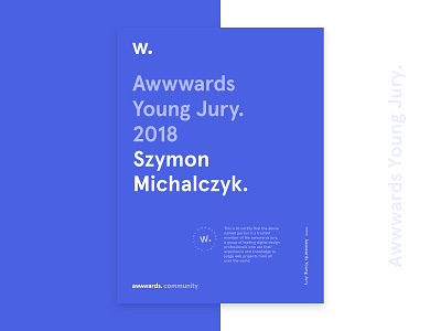 Awwwards Young Jury 🏆