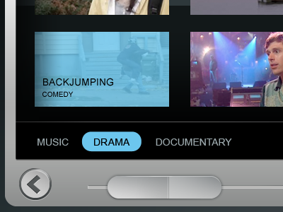 Consolidated Video Player UI