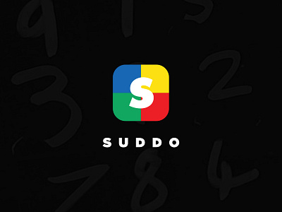 Suddo: App Icon app app icon app icon design branding design flat game game app logo mathematics numbers sudoku