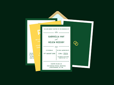 Wedding Invitation colour decorative design formal green invitation invitation card postcards print typography wedding wedding invitation yellow
