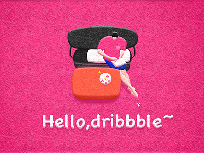 Hello，dribbble~ design illustration ui