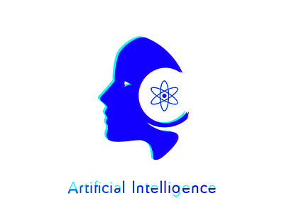 Artificial Intelligence design illustration ui