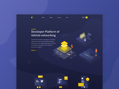 Developer Platform developer platform illustration ui ux web