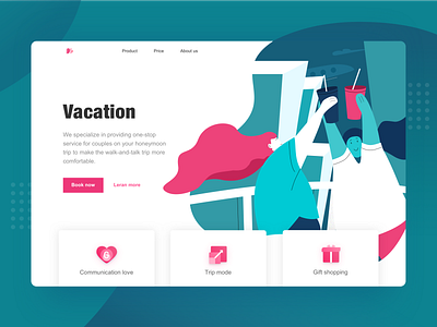 Vacation design icon illustration ui web