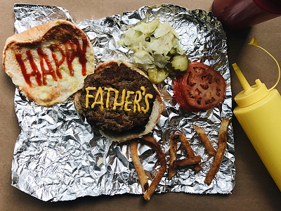 Father's Day typography