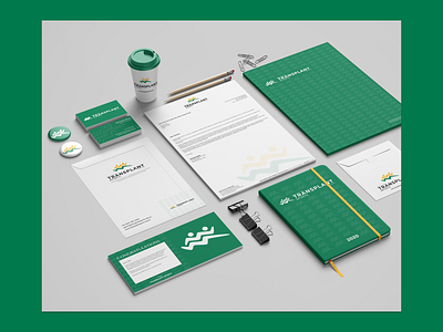 Transplant Sports Stationary branding branding design stationary