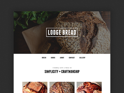 Lodge Bread website