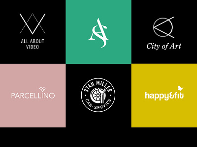 Logofolio branding ci design logo minimal minimalist logo vector